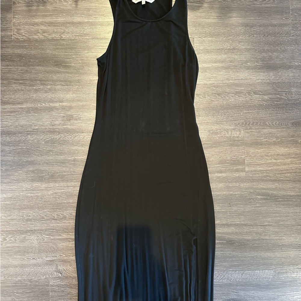 Cupcakes and Cashmere Floor Length Black Dress. Size S